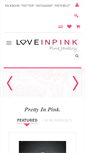 Mobile Screenshot of loveinpink.com